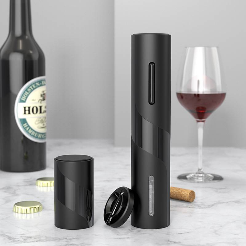 Dd424 Kitchen Bar Tool Battery Recharge Open Tin Bottle Can Magnetic Opener Automatic Electric Press Wine Beer Opener